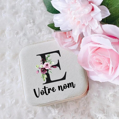 Boite à bijoux personnalisée prénom